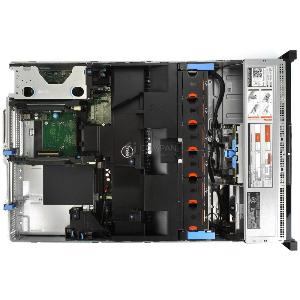 R730-8SFF DELL POWEREDGE R730 2X INTEL XEON E5-2680 V4 @ 2.40GHZ RAM 64GB  4X 300GB